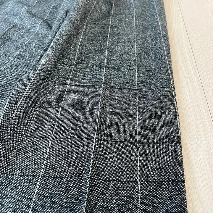 [BUNJANG] Sandro Check Wide Pants / (새상품) 산드로 모직 혼방 체크 와이드 팬츠 38 허리27-28