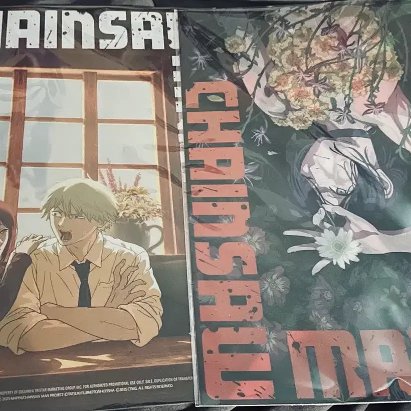 [BUNJANG] Chainsaw Man Reze Poster Bundle Set / 체인소맨 레제편 포스터 일괄 판매 / 렌티,카페