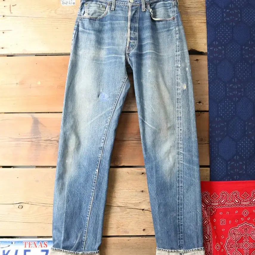 [BUNJANG] Levi's 501 Big E Selvedge Denim Jeans / 미국산 60S LEVIS 60년대 리바이스 501 빅E 셀비지 데님