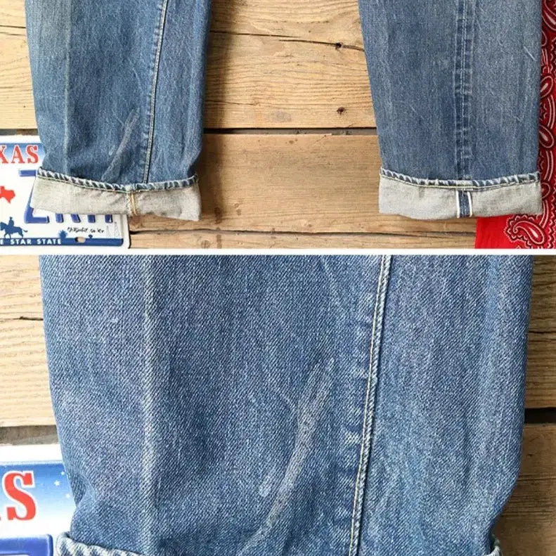 [BUNJANG] Levi's 501 Big E Selvedge Denim Jeans / 미국산 60S LEVIS 60년대 리바이스 501 빅E 셀비지 데님
