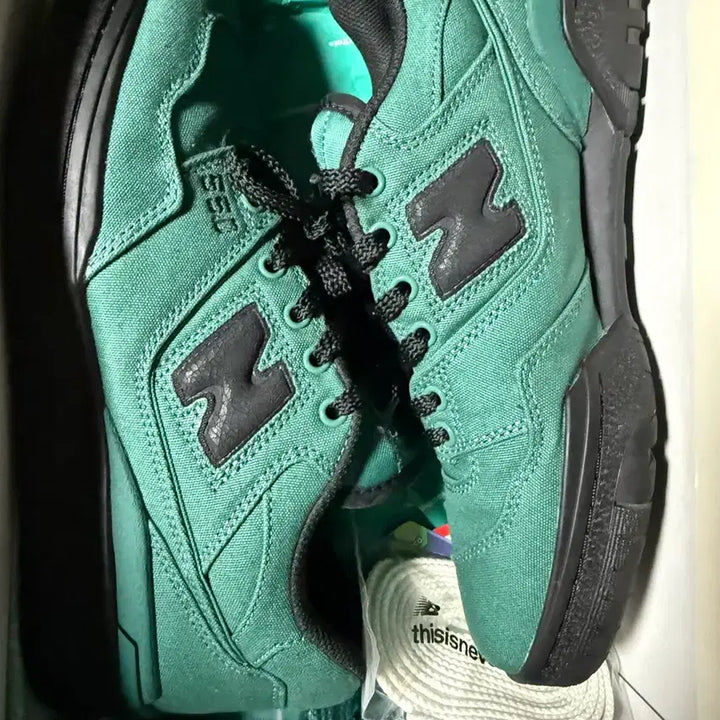 [BUNJANG] New Balance x Thisisneverthat 550 Green / 뉴발란스 X 디스이즈네버댓 550 그린 290