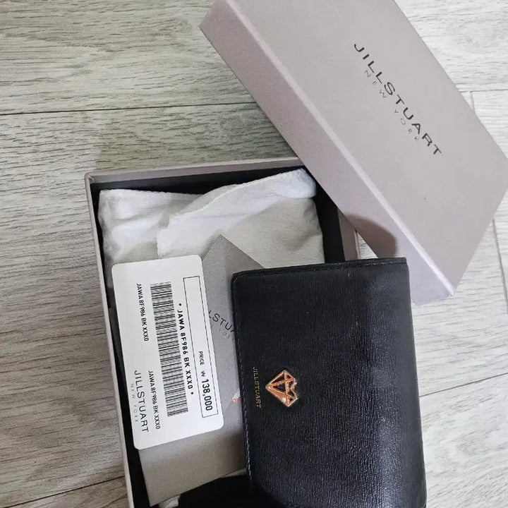 [BUNJANG] Jill Stuart Black Wallet / 질스튜어트 블랙 반지갑