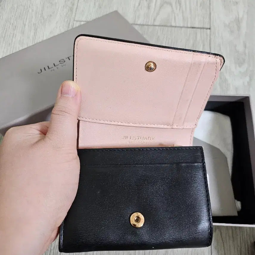 [BUNJANG] Jill Stuart Black Wallet / 질스튜어트 블랙 반지갑