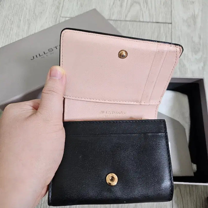 [BUNJANG] Jill Stuart Black Wallet / 질스튜어트 블랙 반지갑