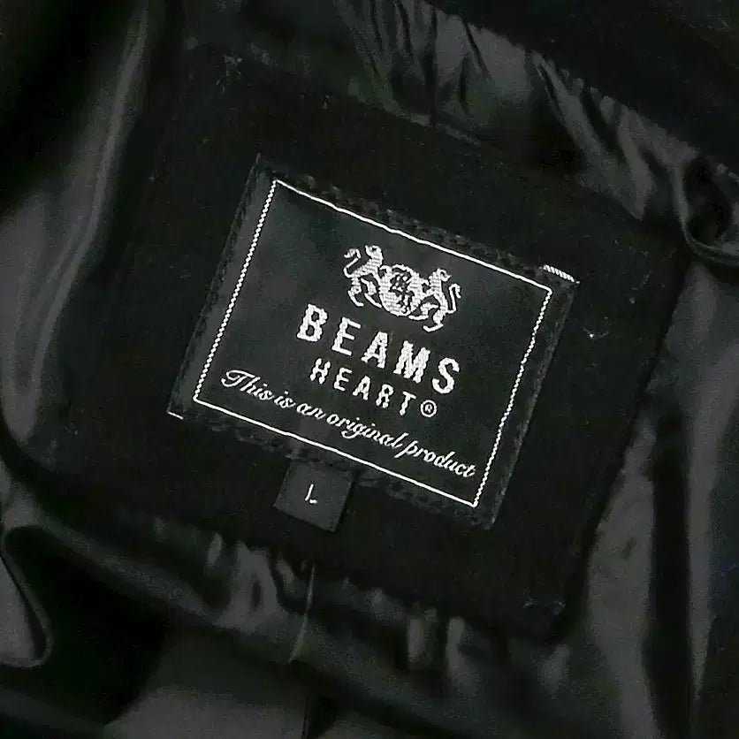 [BUNJANG] Beams Heart Black Wool Standard Single Coat / 할인# 빔즈 하트 [Beams Heart] 블랙 울 스탠다드 싱글 코트
