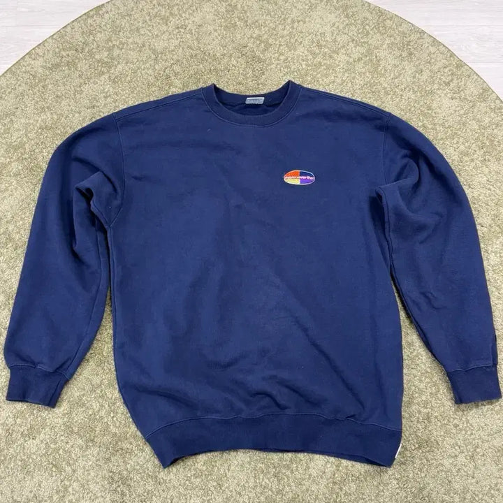 [BUNJANG] thisisneverthat Navy Crewneck M / 디스이즈네버댓 네이비 맨투맨 M