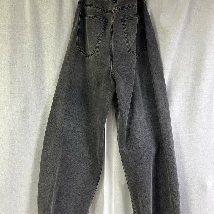 [BUNJANG] INSILENCE Balloon Fit Denim Pants - WASHED BLACK - L Size / 체인트윌 벌룬핏 데님 팬츠 WASHED BLACK L사이즈