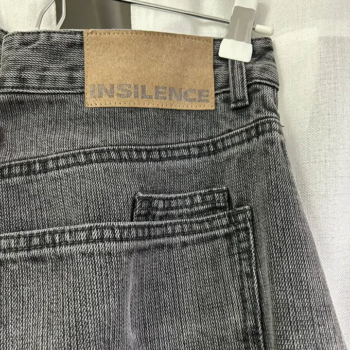 [BUNJANG] INSILENCE Balloon Fit Denim Pants - WASHED BLACK - L Size / 체인트윌 벌룬핏 데님 팬츠 WASHED BLACK L사이즈