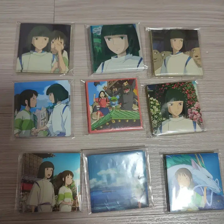 [BUNJANG] Ghibli Spirited Away Bundle Set of Goods / [일괄] 지브리 센과 치히로 굿즈 모음 (노트, 엽서, 마테 등)
