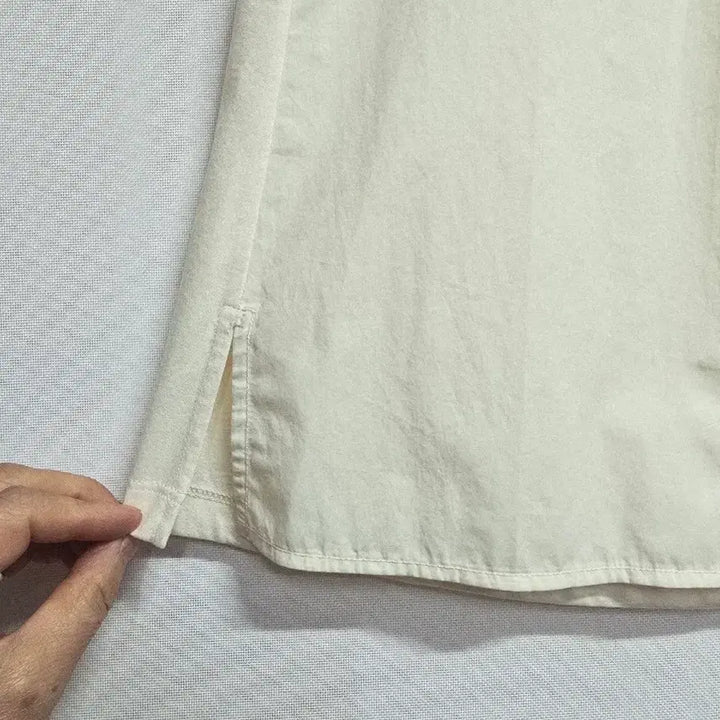 [BUNJANG] Isae Cotton Blend Short Sleeve Blouse / 새상품 이새 코튼혼방 반팔 셔츠 블라우스