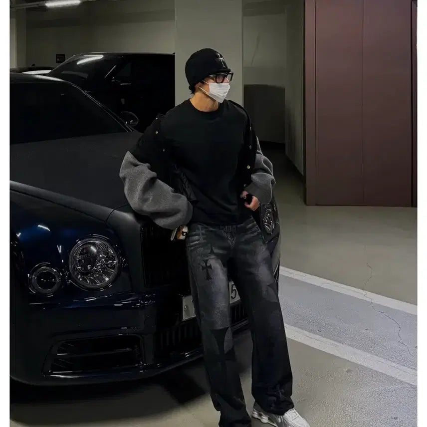 [BUNJANG] Lapinato Training Pants / 라피나토 3d프린팅 트레이닝팬츠 50