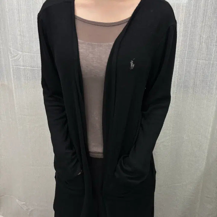 [BUNJANG] Polo Ralph Lauren Black Cardigan / 폴로 랄프로렌 블랙 가디건