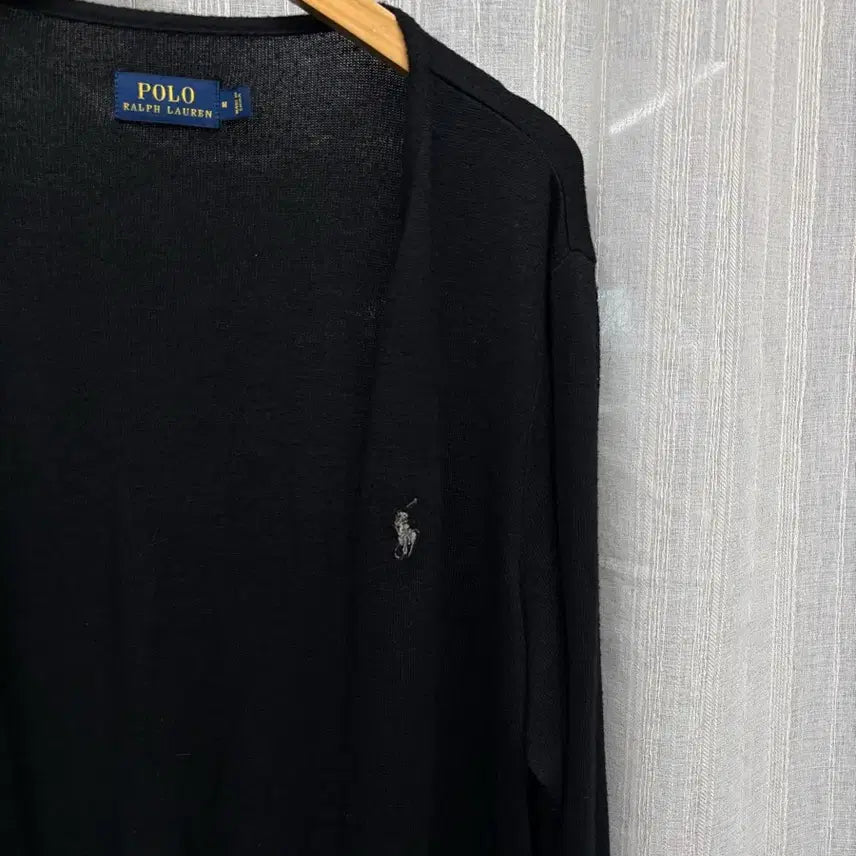 [BUNJANG] Polo Ralph Lauren Black Cardigan / 폴로 랄프로렌 블랙 가디건