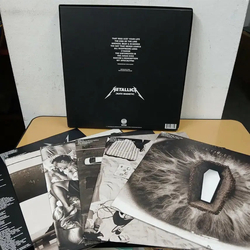 [BUNJANG] Metallica Death Magnetic 5LP Box Set / 메탈리카 <Death Magnetic> 5LP 미개봉 박스반