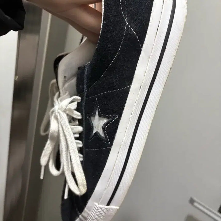 [BUNJANG] Converse One Star Black Suede / 컨버스 원스타 블랙 스웨이드 280