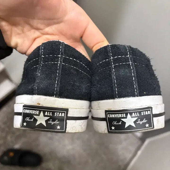 [BUNJANG] Converse One Star Black Suede / 컨버스 원스타 블랙 스웨이드 280