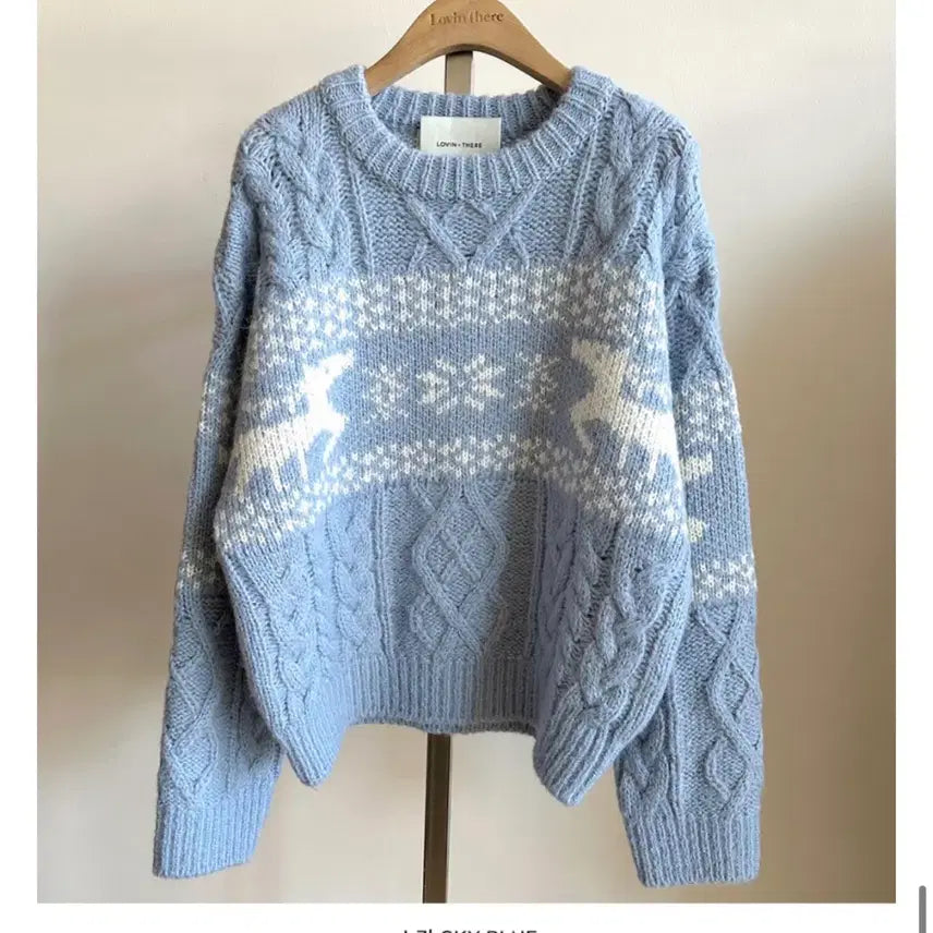 [BUNJANG] Lovin There Alpaca Knit Sweater / Lovin There 알파카 니트