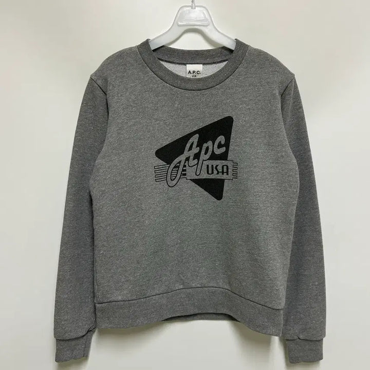 [BUNJANG] A.P.C. ASA Sweatshirt (XS) - Gray / [여자-85 (XS)]A.P.C 아페쎄 ASA 스웨트셔츠 맨투맨