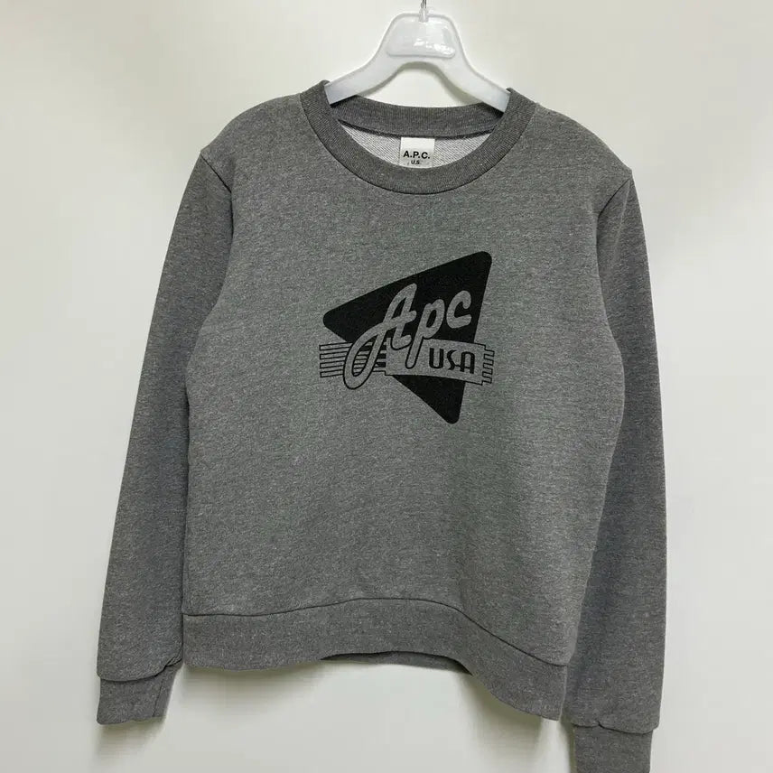 [BUNJANG] A.P.C. ASA Sweatshirt (XS) - Gray / [여자-85 (XS)]A.P.C 아페쎄 ASA 스웨트셔츠 맨투맨