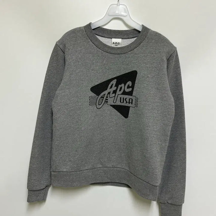 [BUNJANG] A.P.C. ASA Sweatshirt (XS) - Gray / [여자-85 (XS)]A.P.C 아페쎄 ASA 스웨트셔츠 맨투맨