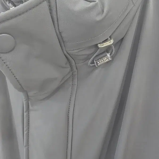 [BUNJANG] Solid Short Padded Jacket Gray 46 / 솔리드 숏 패딩 자켓 그레이 46 (95)
