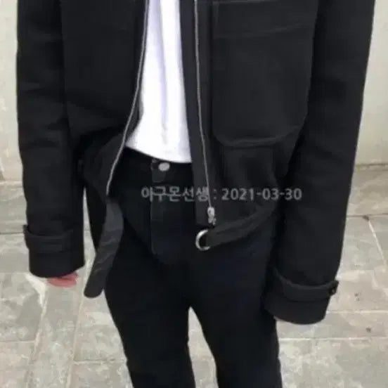 [BUNJANG] Lemaire Wool Blouson Black 48 / (구매)르메르 울 블루종 검정 48