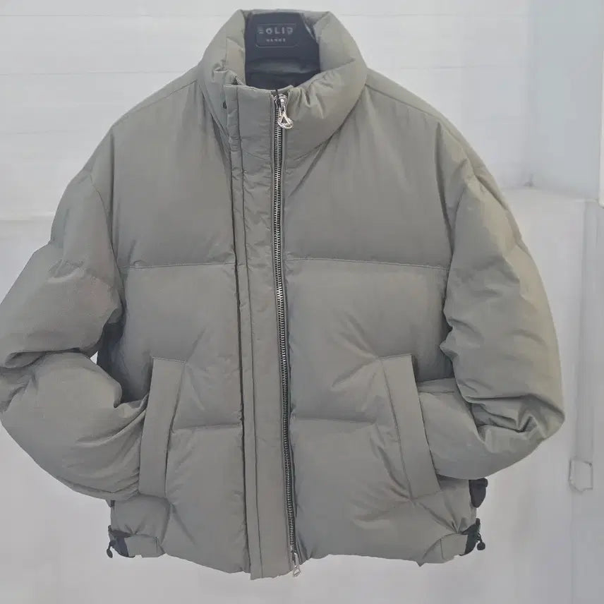 [BUNJANG] Solid Homme 118 Khaki Down Jacket / 솔리드옴므 118 카키 다운점퍼  48(100)