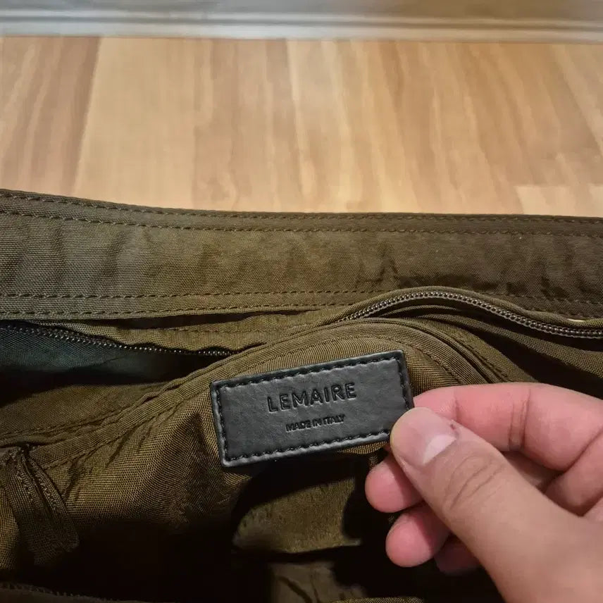 [BUNJANG] Lemaire Game Bag Medium Khaki / 르메르 게임백 미디움 카키