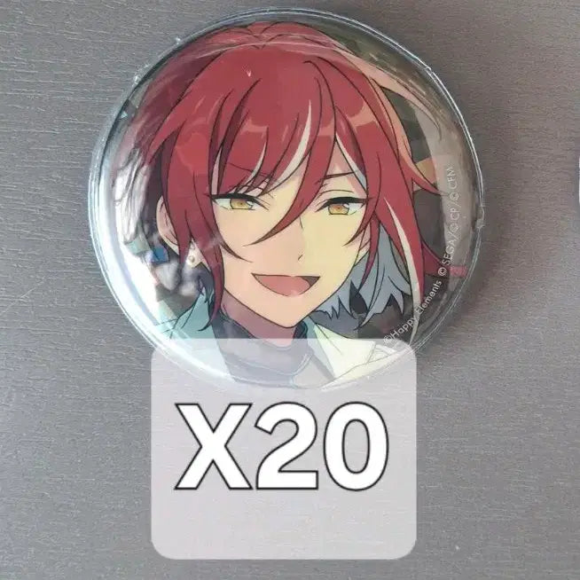 [BUNJANG] Ensemble Stars Sakasaki Natsume Project Sekai Collaboration Fusion Can Badge / 앙스타 사카사키 나츠메 프세카 콜라보 퓨전 캔뱃지 각전 이타백