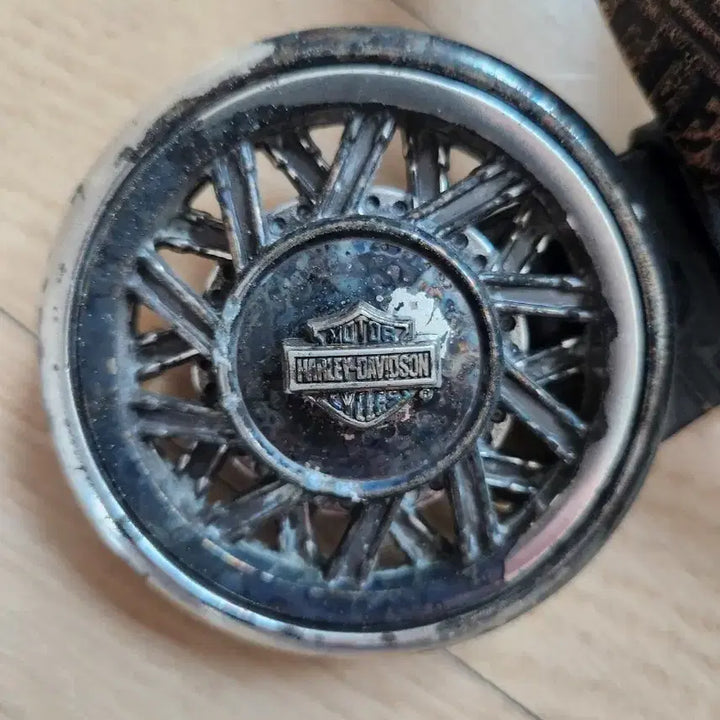 [BUNJANG] Harley Davidson Leather Belt / 할리데이비슨 통주물 가죽벨트 정품