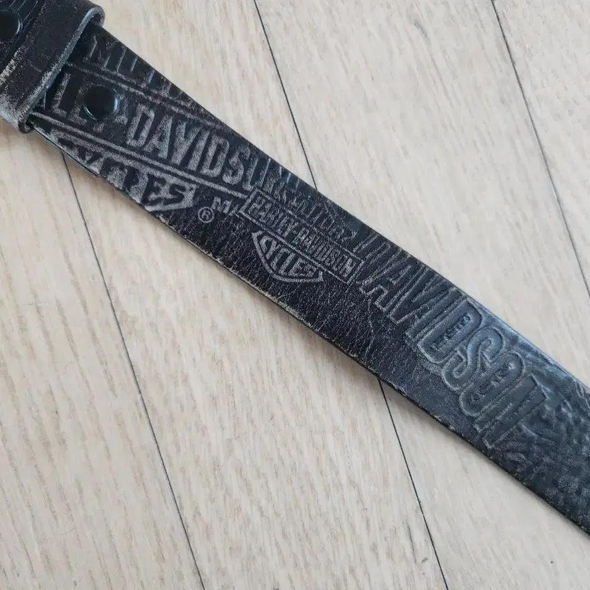 [BUNJANG] Harley Davidson Leather Belt / 할리데이비슨 통주물 가죽벨트 정품