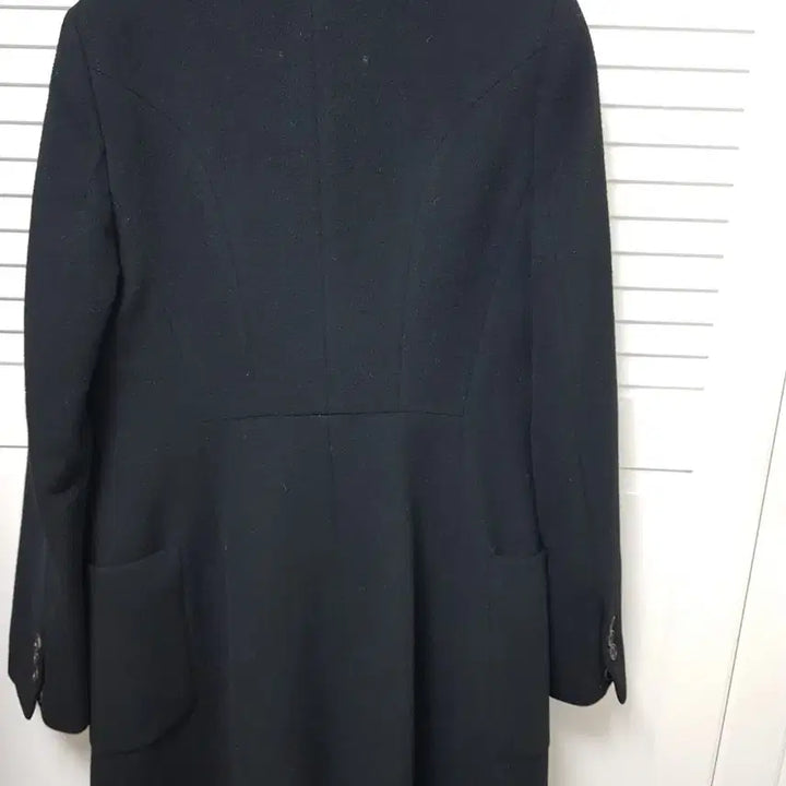 [BUNJANG] Club Monaco Black Wool Coat (Size 2) / 클럽모나코 블랙 모직 코트 2사이즈