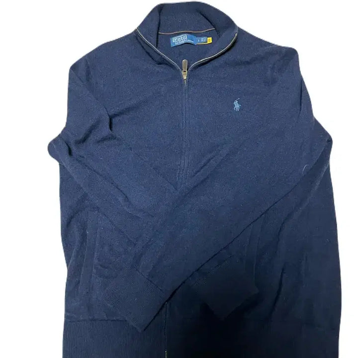 [BUNJANG] Polo Ralph Lauren Wool Full-Zip Sweater / 폴로 랄프로렌 울 풀지퍼 스웨터 L