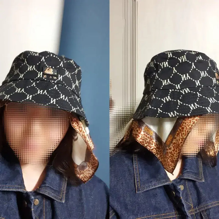 [BUNJANG] MLB Black Champagne Gold Lettering Bucket Hat / MLB 엠엘비 블랙 샴페인골드 레터링 벙거지 모자 버킷햇