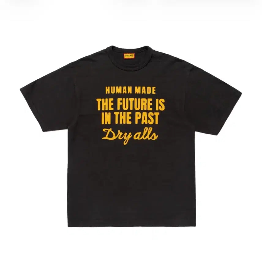 [BUNJANG] Human Made Dry Alls T-Shirt Black XL / 휴먼메이드 Dry Alls 반팔 티셔츠 블랙 XL