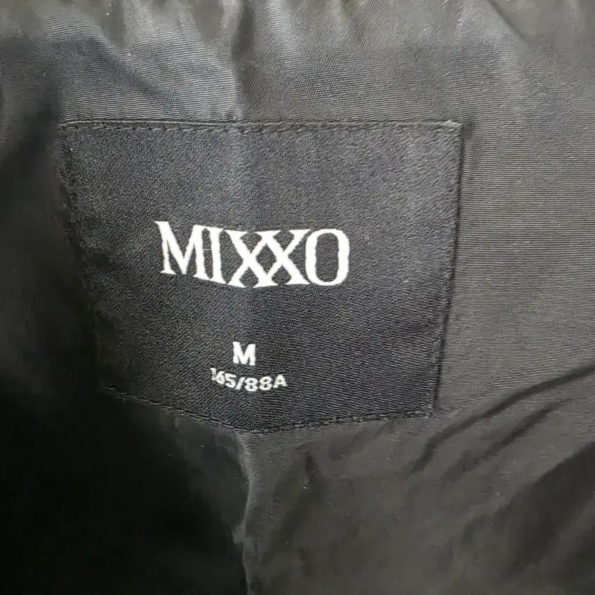 [BUNJANG] MIXXO Black Leather Jacket (M) / MIXXO 블랙 레더 자켓 M사이즈