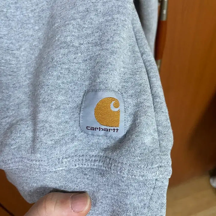 [BUNJANG] Carhartt Gray Original Fit Sweatshirt / [CARHARTT] 칼하트 그레이 맨투맨 오리지널핏 S사이즈