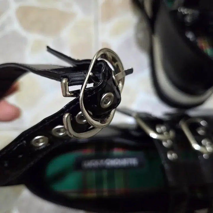 [BUNJANG] Lucky Chouette Mary Jane Platform Shoes / 럭키슈에뜨 블랙 메리제인 플랫폼 신발