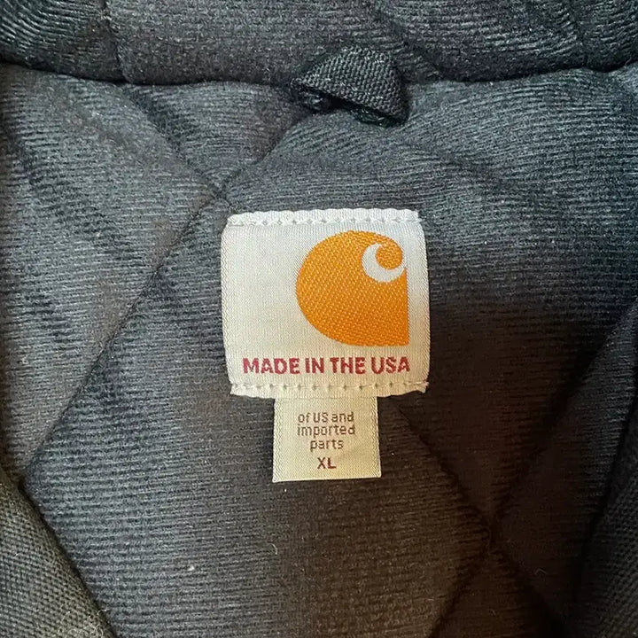 [BUNJANG] Carhartt Hooded Zip-up Jacket Black (XL) / 칼하트 후드집업 블랙 (XL)