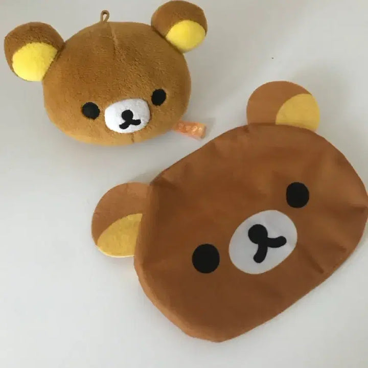 [BUNJANG] Rilakkuma Character Set / 리락쿠마 키링 인형 + 얼굴 파우치 세트 정품 고전 일괄 양도 판매