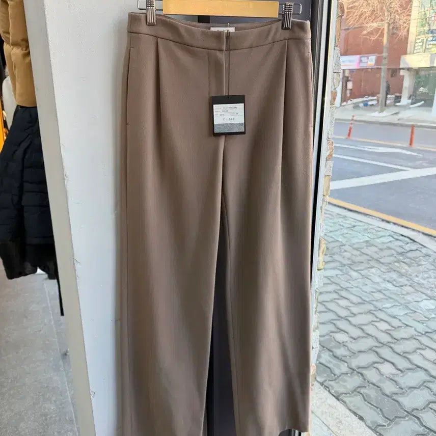 [BUNJANG] Time 19-20FW One-Pleat Knitting Pants Size 64 / 64/ 타임 19-20FW 원턱 니팅 팬츠(새상품)