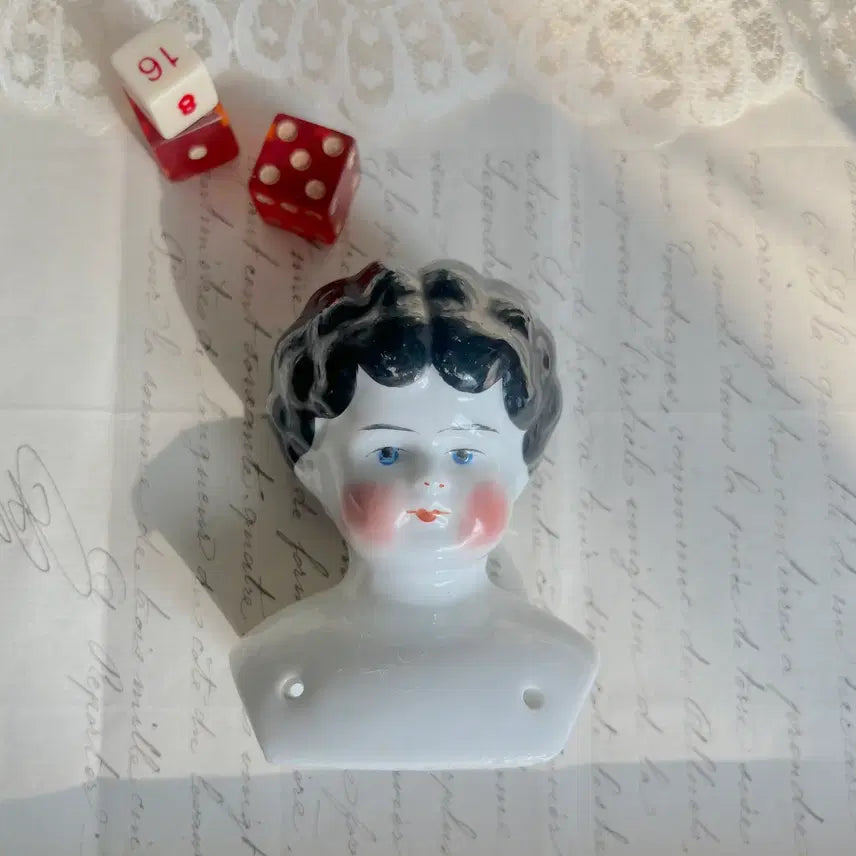 [BUNJANG] Antique Head Dolls 4-Piece Set / 앤틱 헤드돌 4p