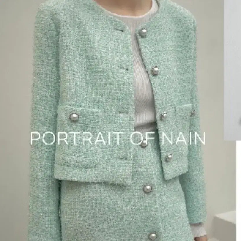 [BUNJANG] Nain Tweed Jacket / 새제품/ Nain 나인 트위드 자켓