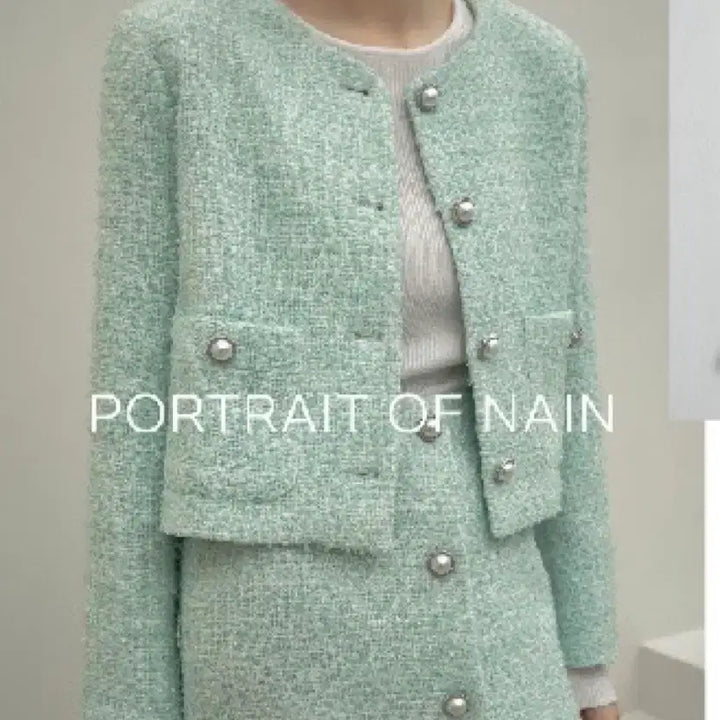 [BUNJANG] Nain Tweed Jacket / 새제품/ Nain 나인 트위드 자켓