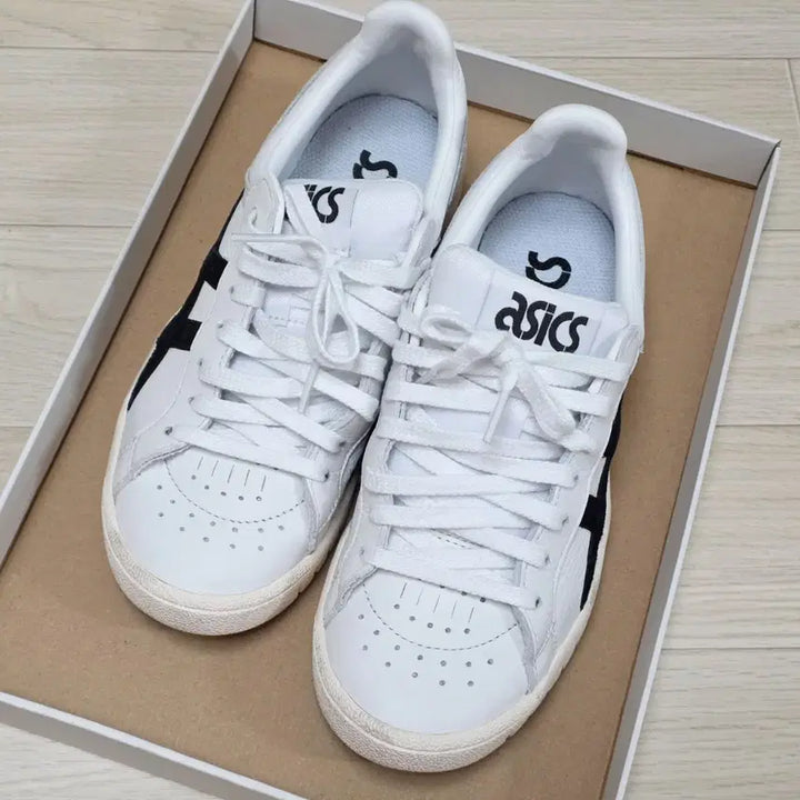 [BUNJANG] Asics Tiger Gel PTG White Black (225) / 아식스 타이거 젤 PTG 화이트블랙 (225)