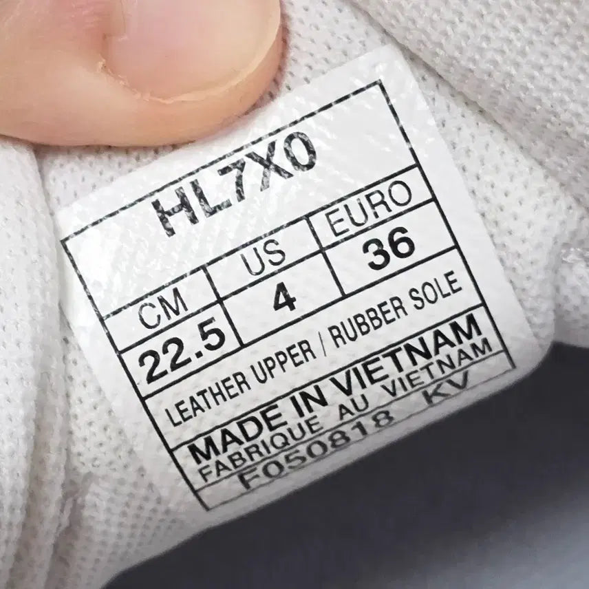 [BUNJANG] Asics Tiger Gel PTG White Black (225) / 아식스 타이거 젤 PTG 화이트블랙 (225)