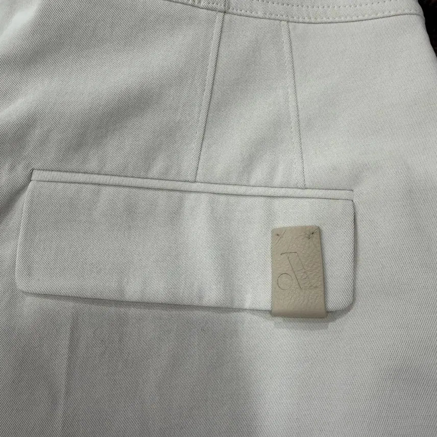 [BUNJANG] LATT White Wide Pants / 한섬 LATT 화이트 와이드팬츠