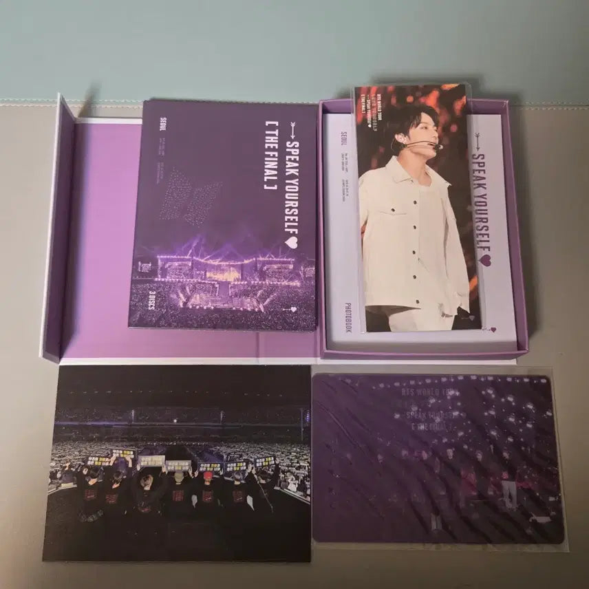 방탄소년단 BTS 월드투어 럽셀 더 파이널 dvd