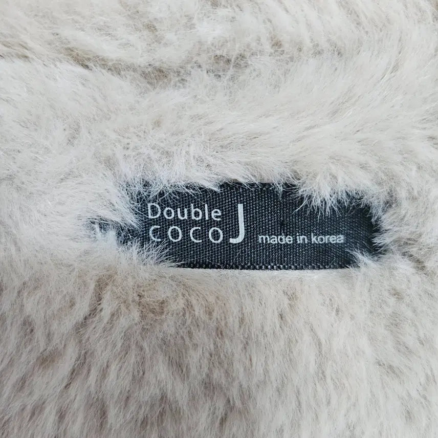[BUNJANG] Double Coco J Faux Suede Coat / 더블코코제이 인조 무스탕 코트