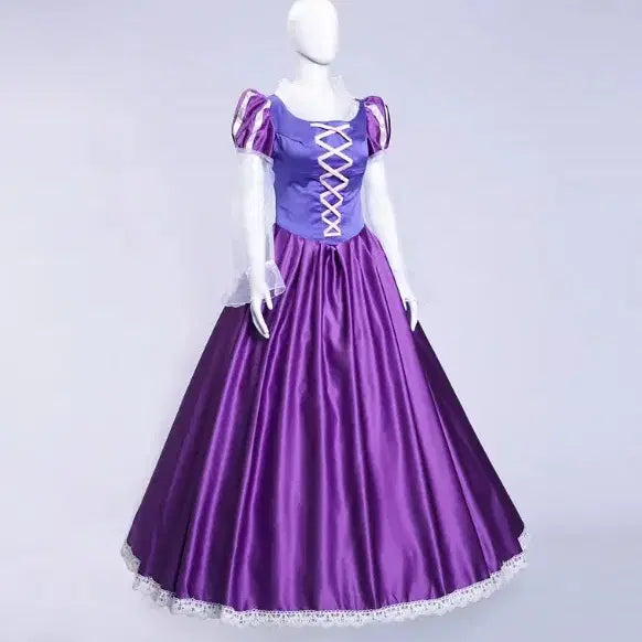 [BUNJANG] Rapunzel Dress Costume / 중고 라푼젤 드레스 코스프레 판매 합니다 졸업사진 컨셉 의상 졸사옷 추천